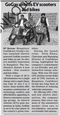 Bangalore Press Release of GoBike